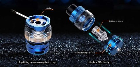 3 horizontech falcon legend sub ohm tank