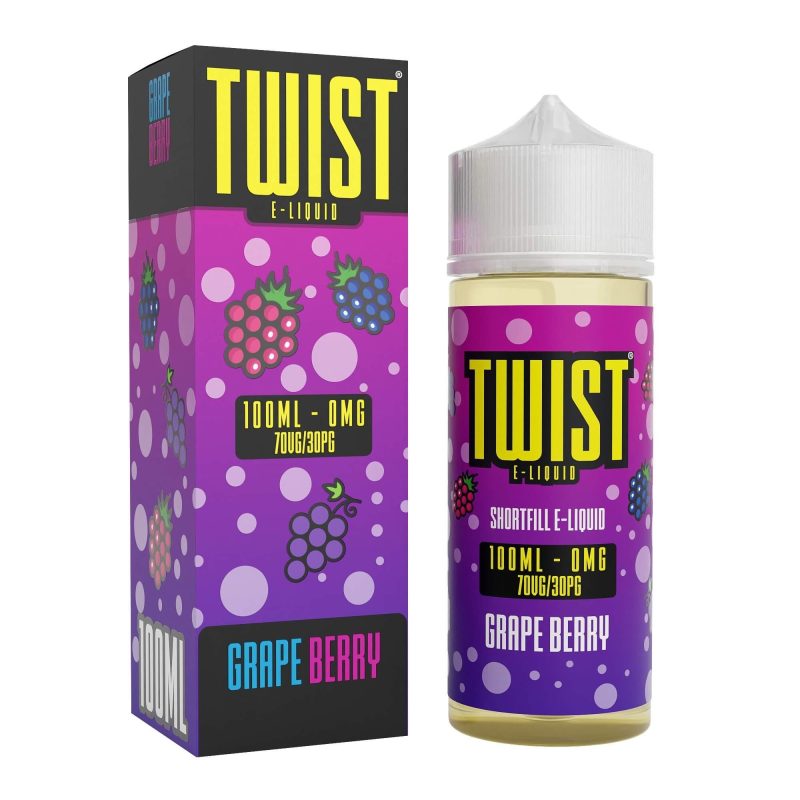 GRAPE BERRY 100ML E LIQUID TWIST LIQUIDS 1