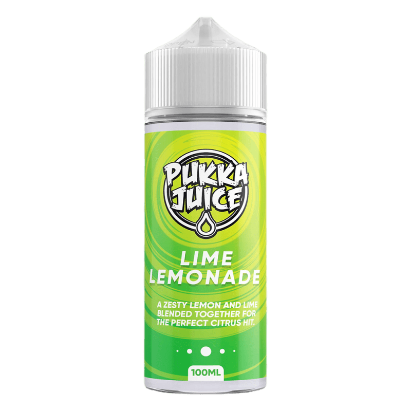 PukkaJuiceLimeLemonade100mlCardiff