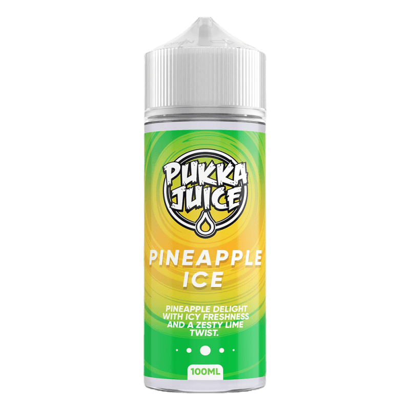 PukkaJuicePineappleIce100mlCardiff