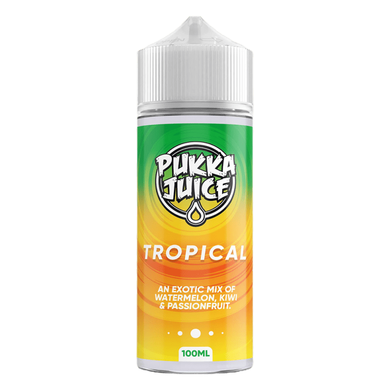 PukkaJuiceTropical100mlCardiff