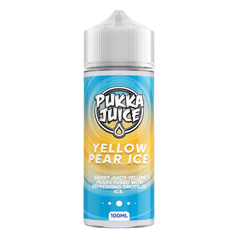 PukkaJuiceYellowPairIce100mlCardiff