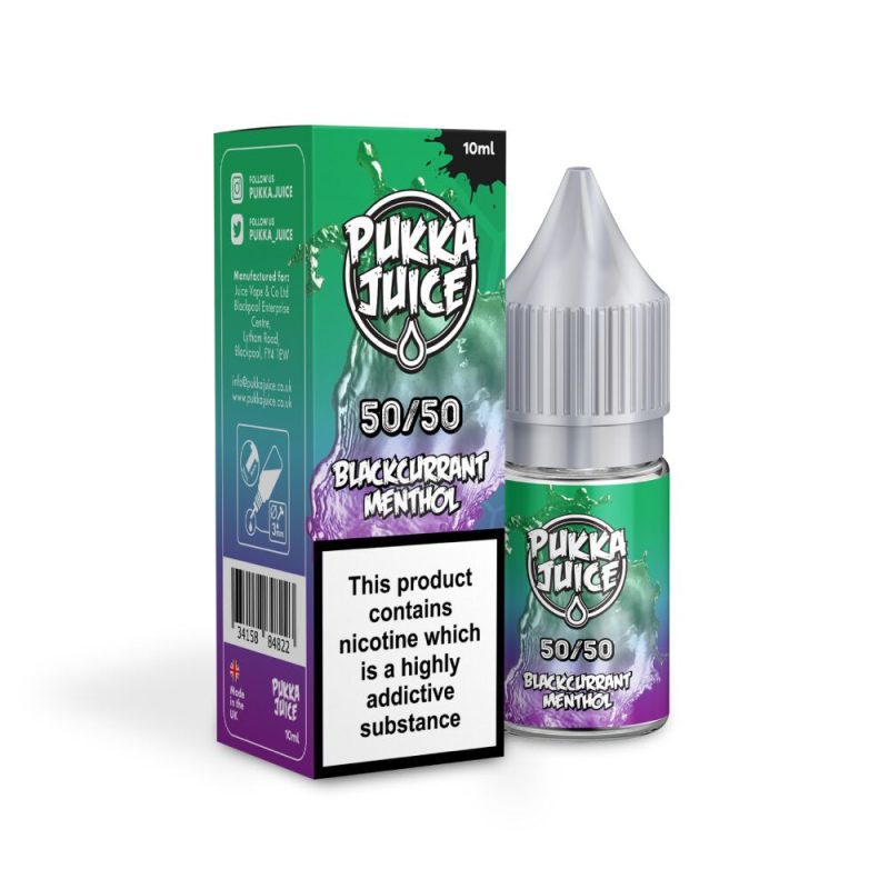 Pukka Juice Blackcurrant Menthol 5050