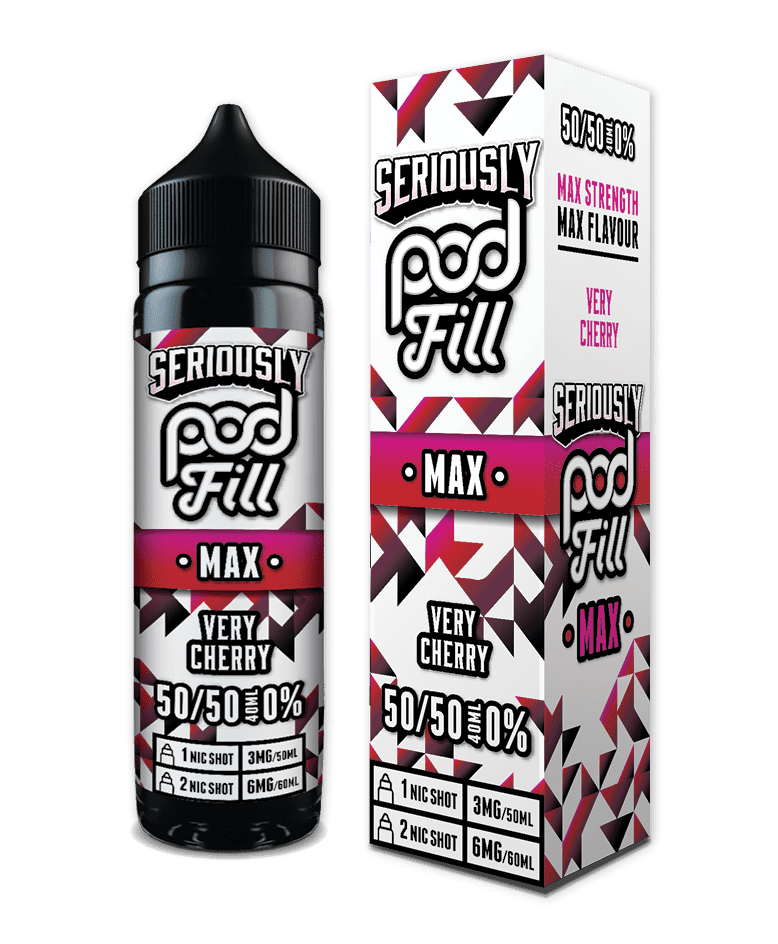 Very Cherry Seriously PodFill Max 40ml Bottle Box Small