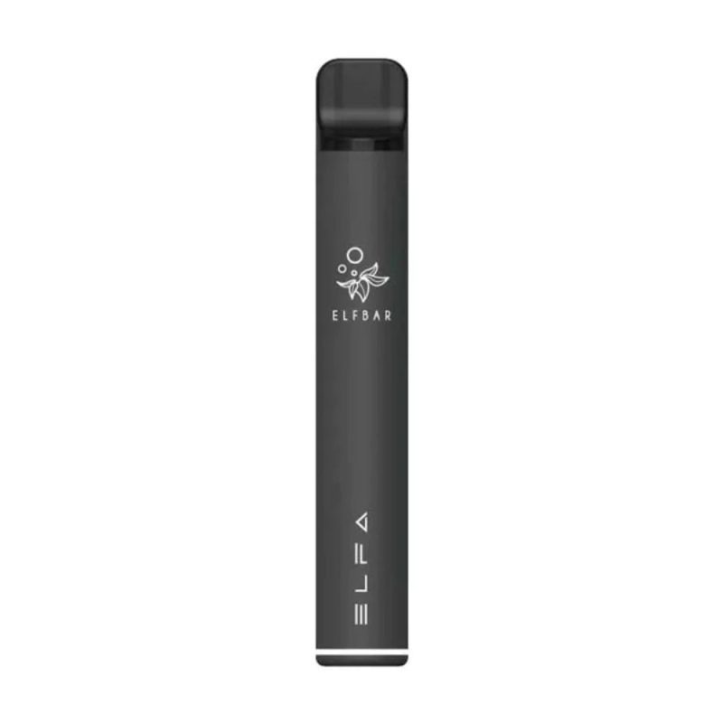 elf bar elfa pod vape black