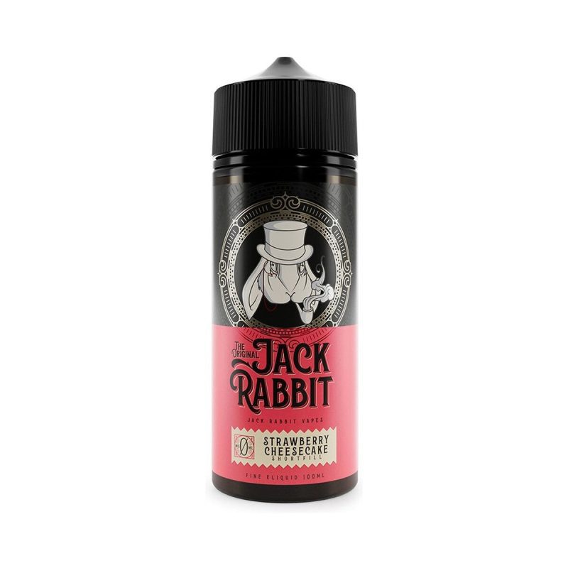 jack rabbit strawberry cheesecake 100ml shortfill