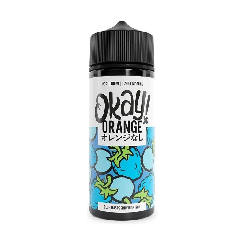 okay orange blueraspberry bon bon 100ml shortfill