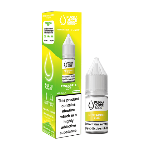 Pineapple Ice Pukka Juice 5000 Vape Liquid- 21257 - TABlites