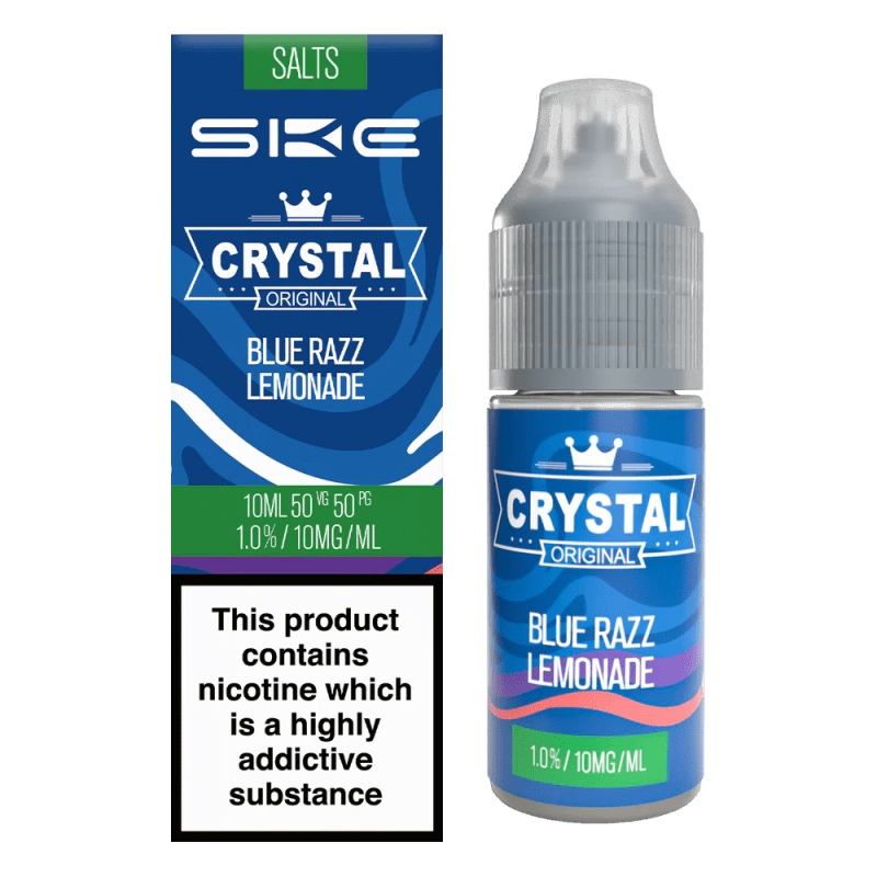 ske crystal original salts blue razz lemonade 10mg