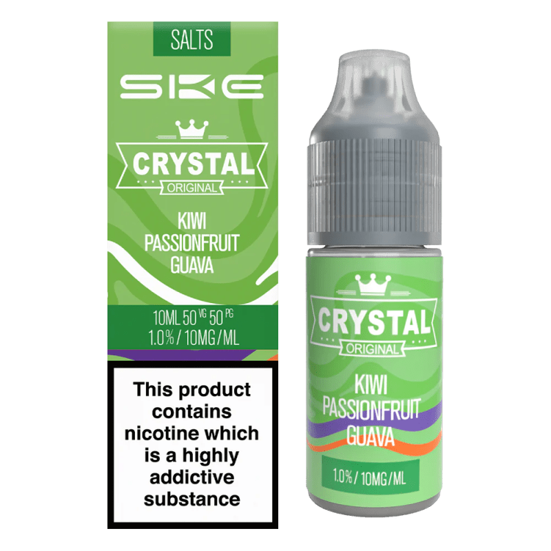 ske crystal original salts kiwi passionfruit guava 10mg