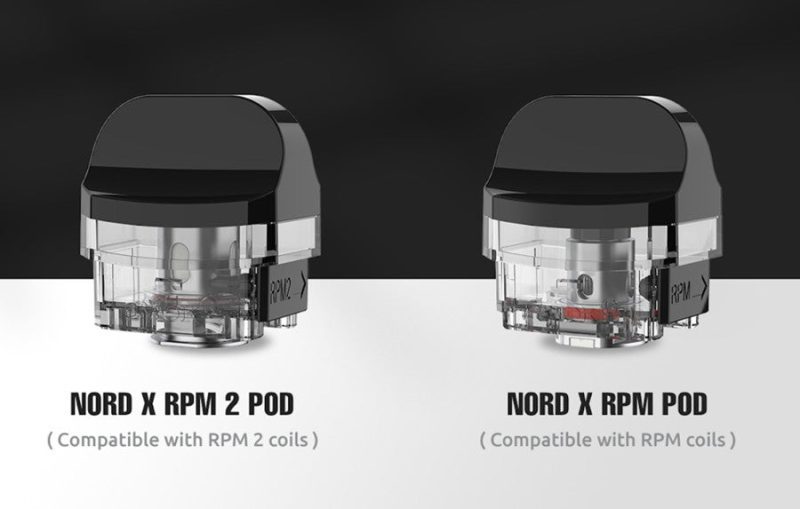 smok nord x pod kit pods