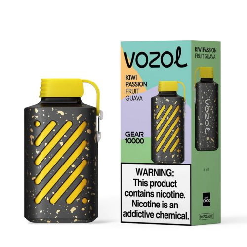 vozol gear 10000 disposable vape kiwi passion fruit guava